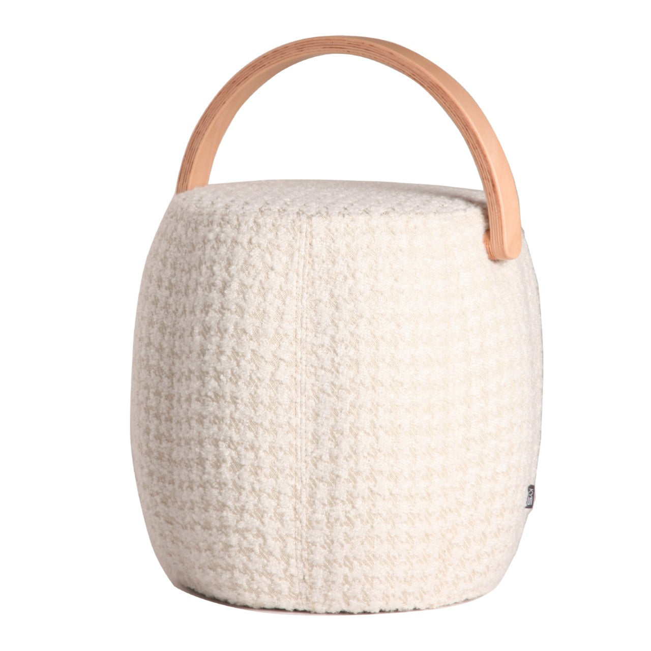 Flora Pouf Bakrac-N-White