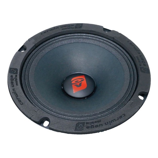 Cerwin vega Mobile Pro Series Cvp65 6 5 in 300 watt max Mid range Vehicle Speaker Black And Red Single Speaker