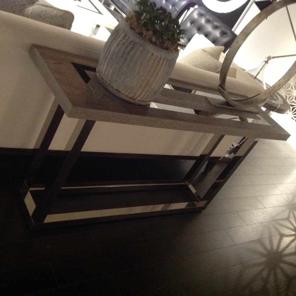 Universal Modern Wyatt Console Table  Flint 645816   Contemporary   Console Tables   by Emma Mason  Houzz