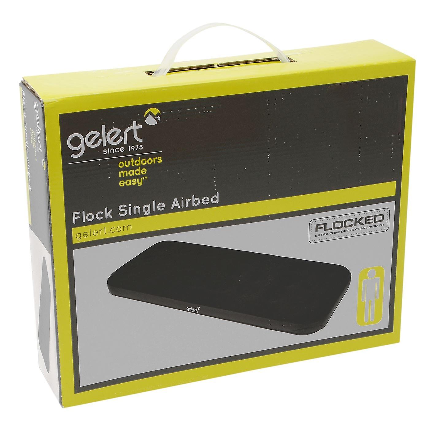 Gelert Unisex Flock Air Bed Single