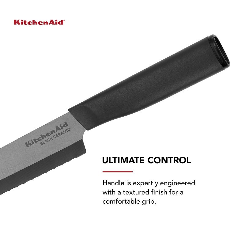 KitchenAid KEC6IRSEOHOBA Classic Ceramic Bread Knife