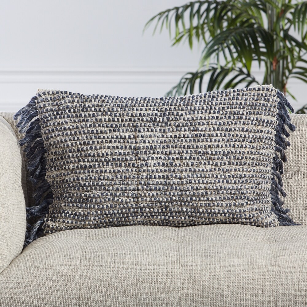 Agnes Textured Lumbar Pillow