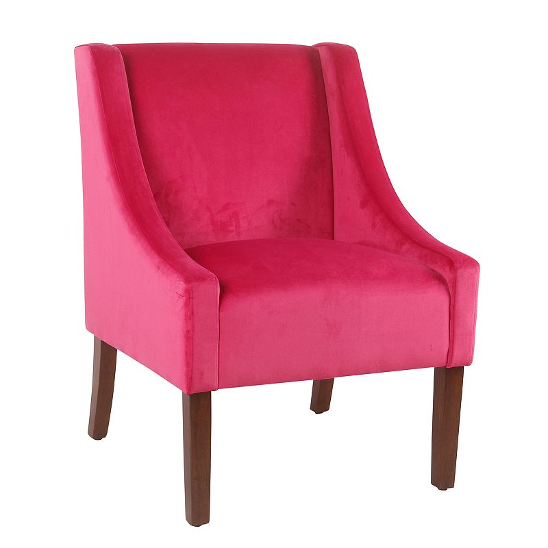 HomePop Modern Swoop Accent Chair