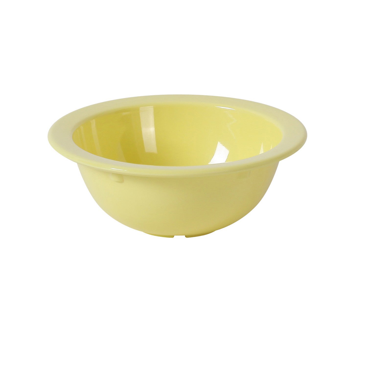 Nessico， Round Grapefruit Bowl， 10 Oz.， 5 5/8Dia. X 2H， Melamine， Yellow，Pack of 8