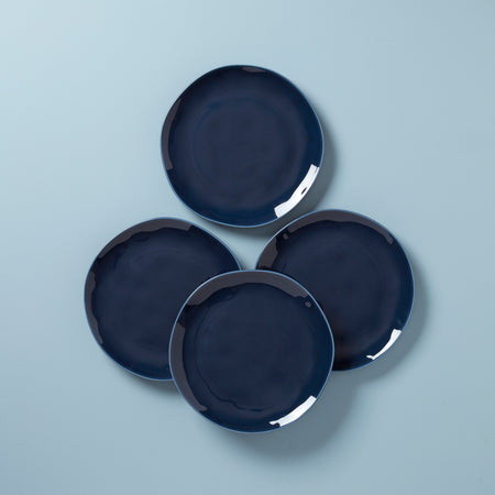 Lenox 894674 Bay Colors Dw Dinner Plates S/4  Blue