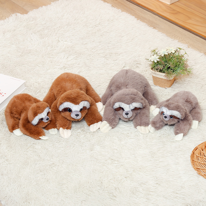 Cute sloth animal doll cross-border plush toy for children