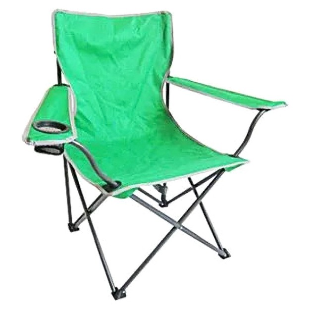 Four Seasons Courtyard Oc500s v Self Enclosing Lightweight Quad Chair With Cupholder For Camping Sporting Events And Tailgating Blue 6 Pack