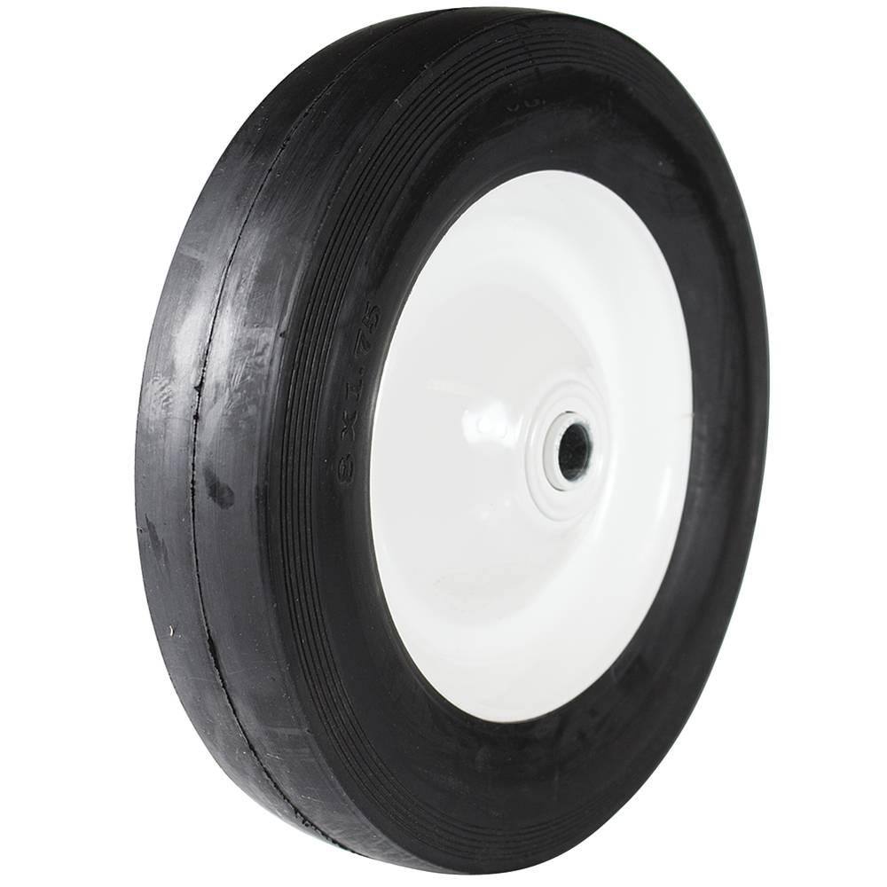 STENS New Ball Bearing Wheel for Lawn-Boy 682974 Wheel Size 8x1.75 Tread Smooth Hub Offset 1-12 in. Bore Size 12 in. 205-161