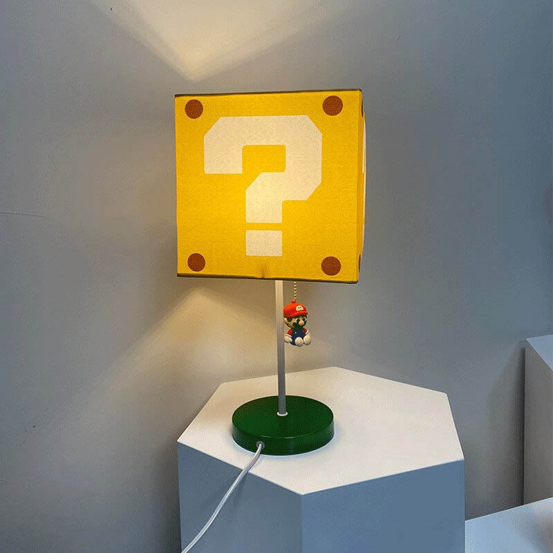 Super Mario Fabric Decorative 1-Light Table Lamp