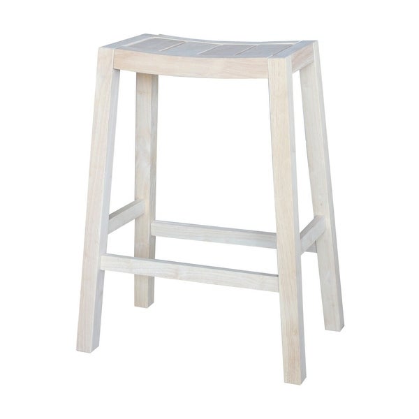 Solid Wood Ranch Stool