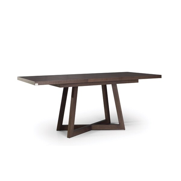 BRISH Wood Top Dinning Table with extension