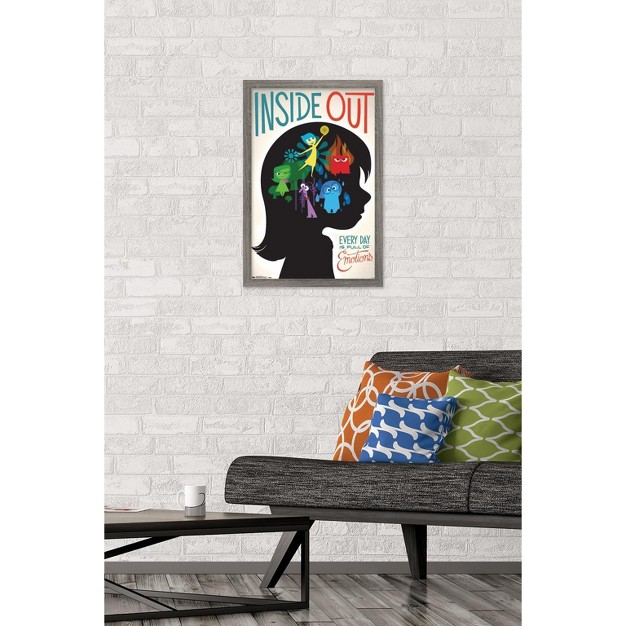 Trends International Disney Pixar Inside Out Emotions Framed Wall Poster Prints