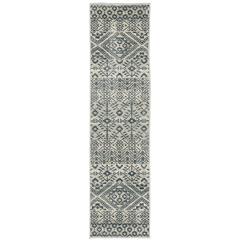 StyleHaven Bassel Tribal Geometric Area Rug