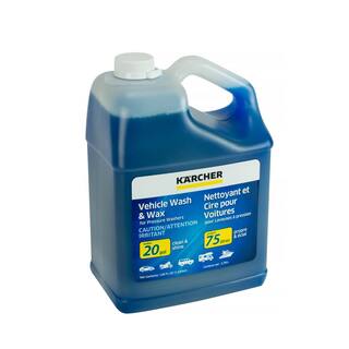 Karcher 1 Gal. Car Wash  Wax Pressure Washer Cleaning Detergent Soap Concentrate 9.558-146.0