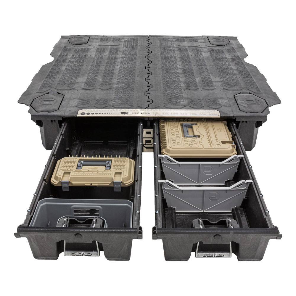 DECKED 8 ft. Bed Length Pick Up Truck Storage for Chevrolet Silverado (2007-Current) 1500 LD or GMC Sierra 1500 Limited (2019) DG5