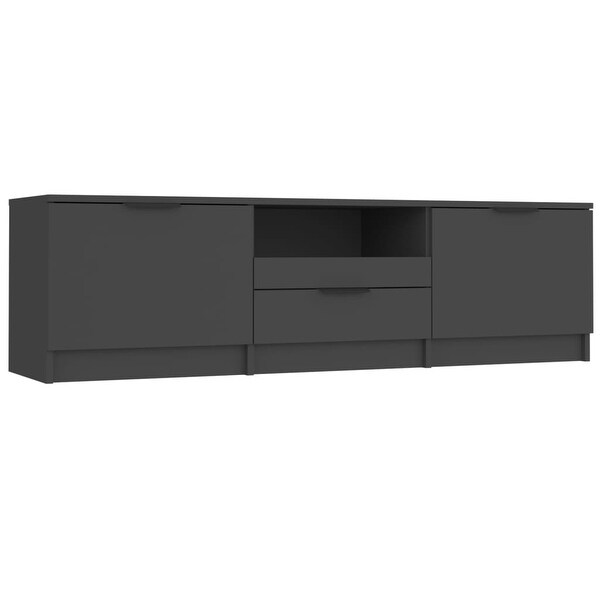 TV Cabinet Black 55.1