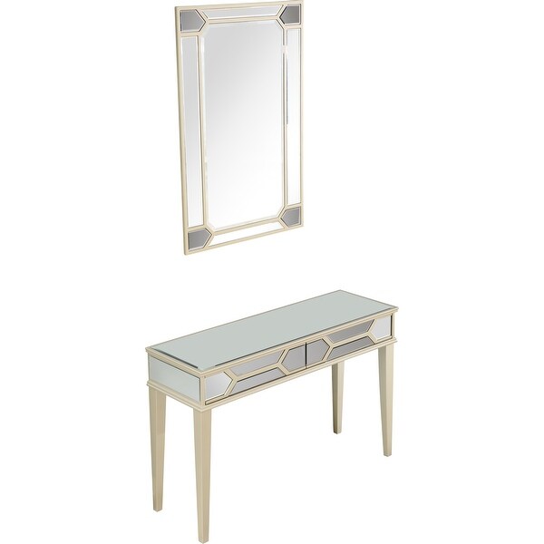 Keeley Mirror and Console Table