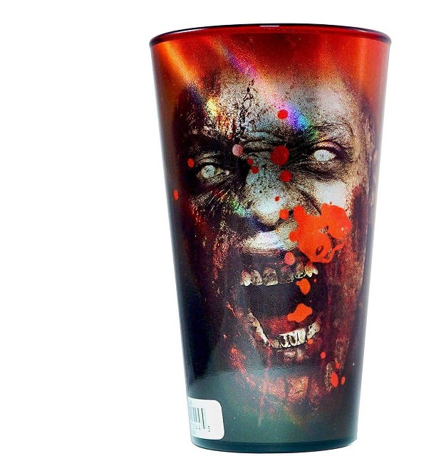 Just Funky The Walking Dead Beware Of Biters Pint Glass