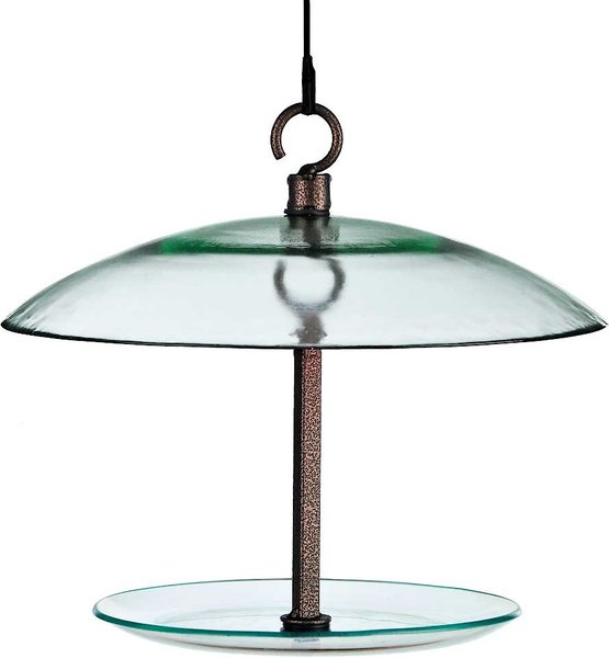 Mosaic Birds 360 Degree Petite Seed Cylinder Bird Feeder， 11-in