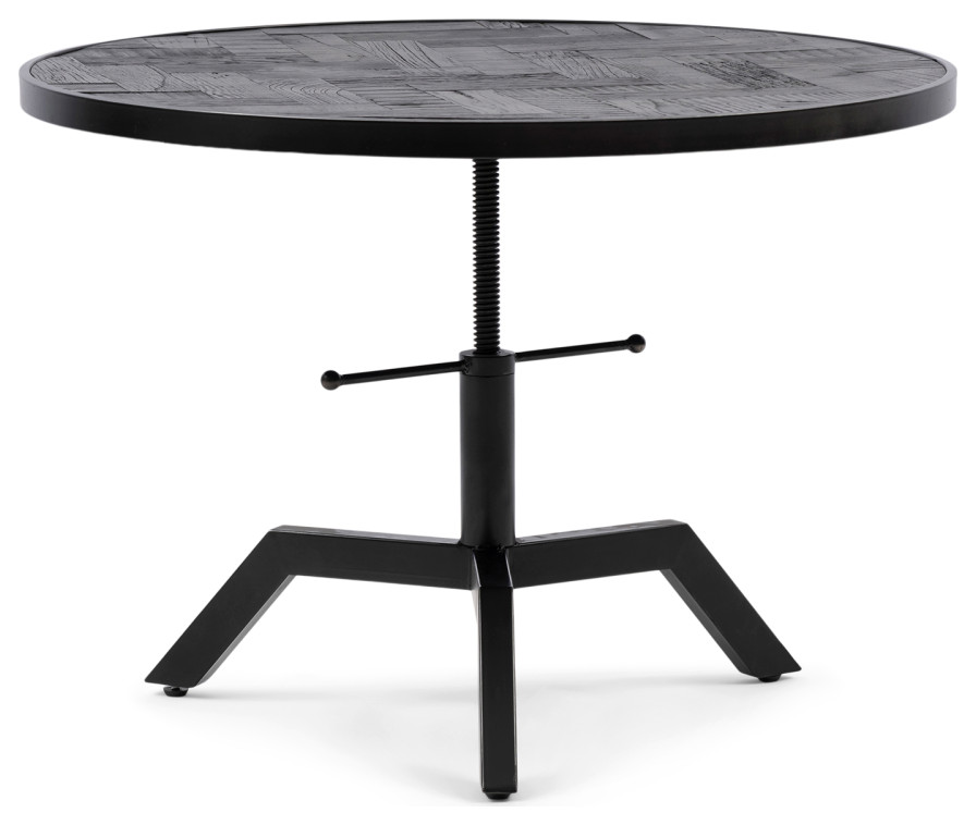 Black Ash Wood Coffee Table  Rivièra Maison Kirkwood   Transitional   Coffee Tables   by Oroa   Distinctive Furniture  Houzz