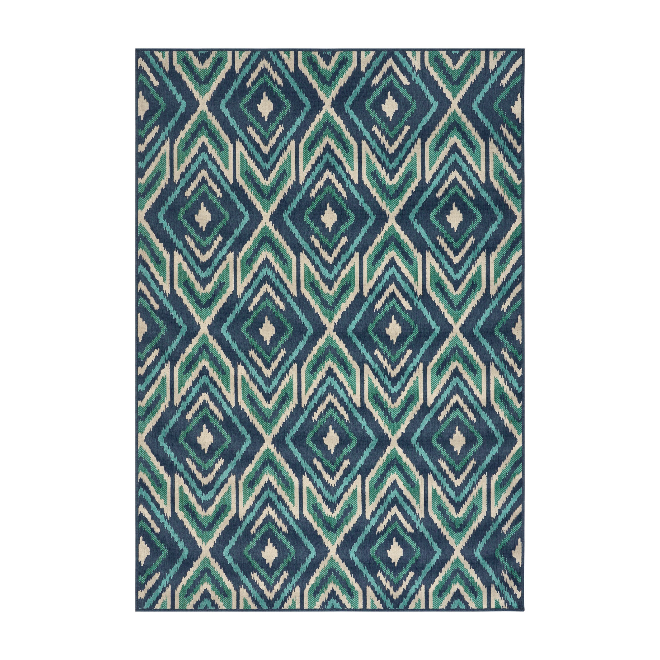 Heather Outdoor Geometric Area Rug