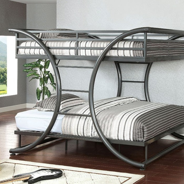 Lexix Full/ Full Bunk Bed -CM-BK1036GM