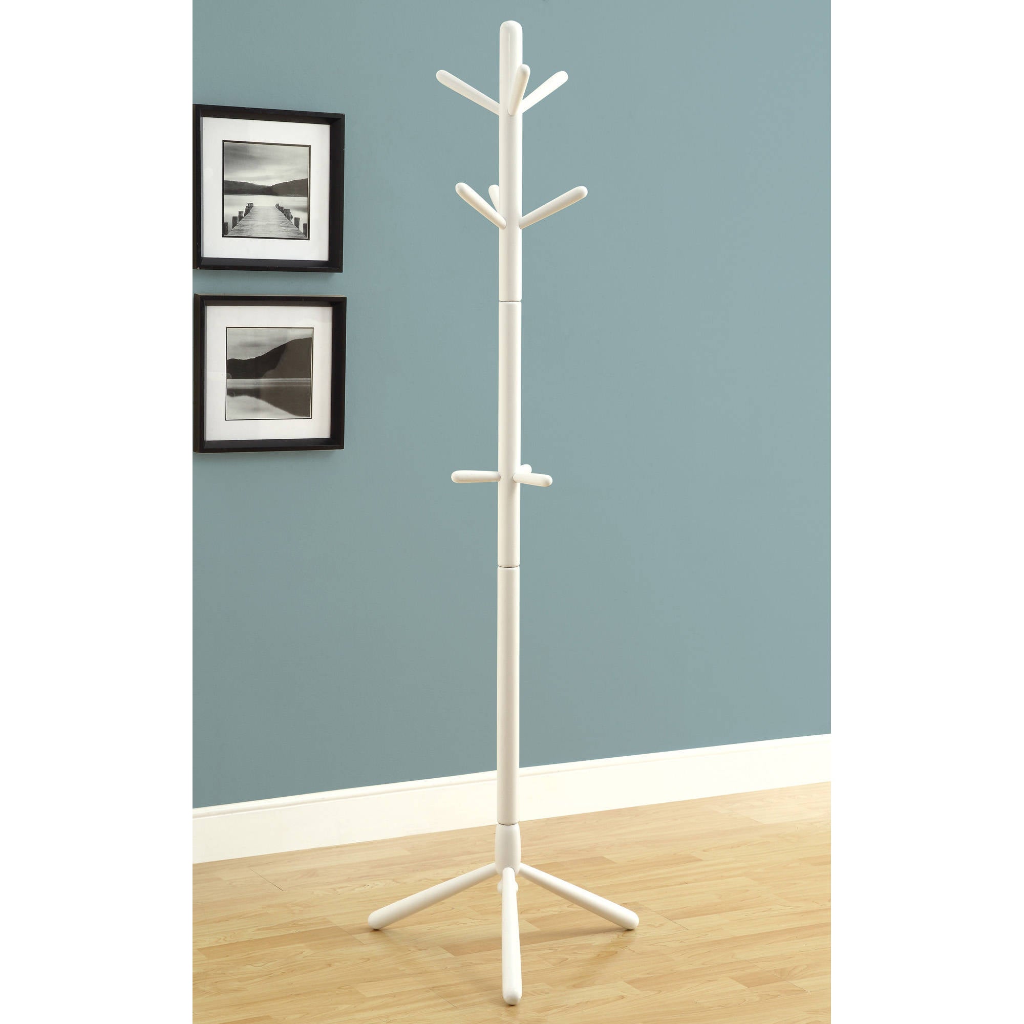 Monarch Contemporary Style Coat Rack， 69