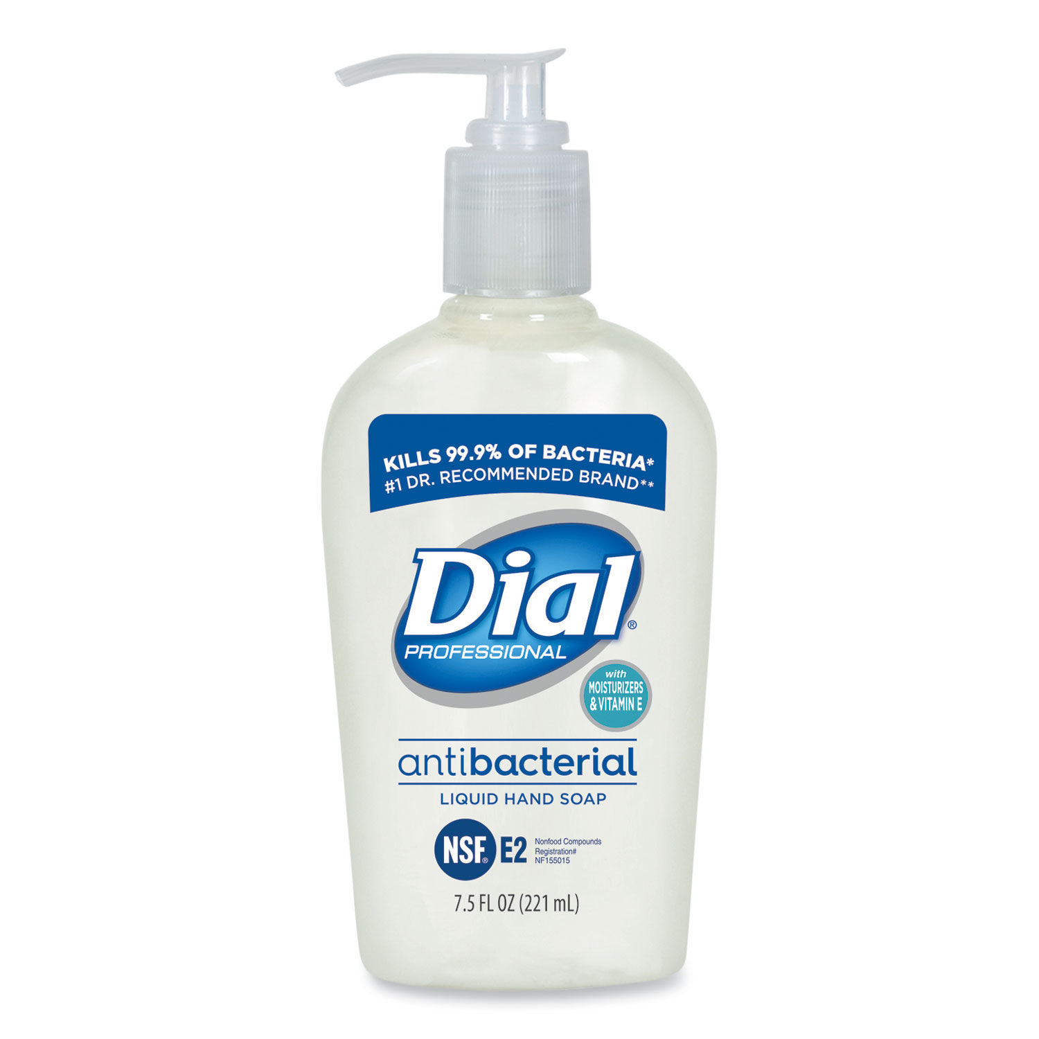 Antibacterial Liquid Hand Soap with Moisturizers by Dialandreg; Professional DIA84024