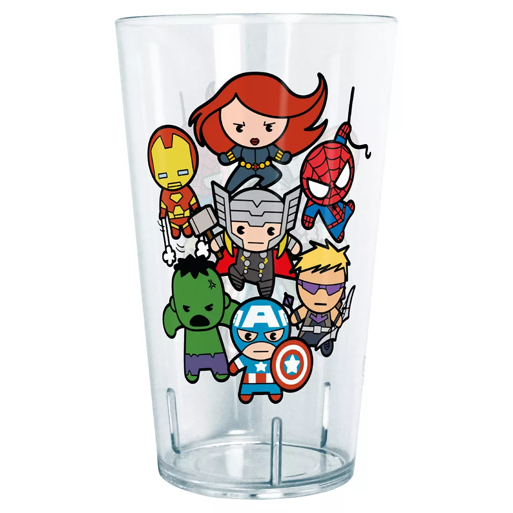 The Avengers Kawaii Group 24 oz Tritan Tumbler