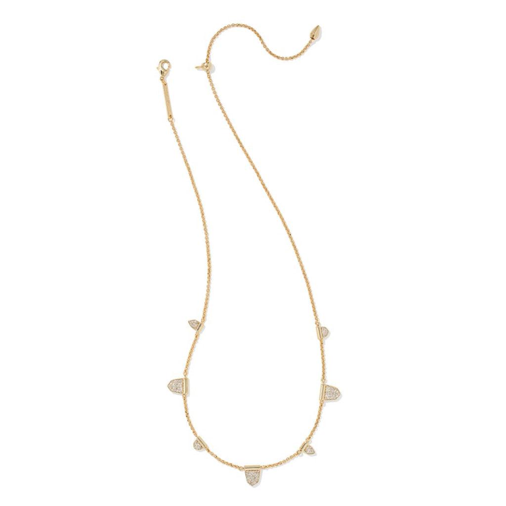 Kendra Scott  Adeline Strand Necklace In Gold