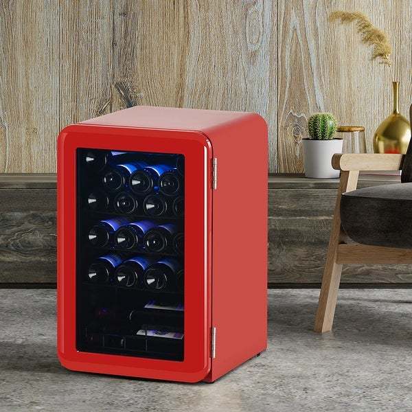 24 Bottle Dual Zone Wine Cooler Thermoelectric with Digital Controls