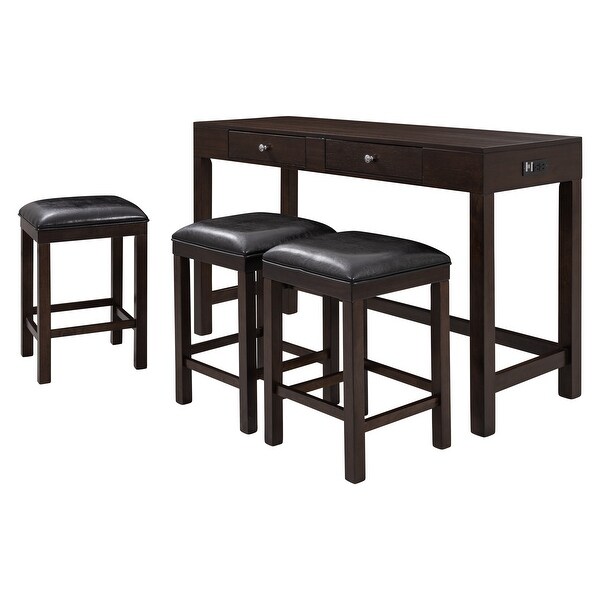 4-Piece Counter Height Table Set