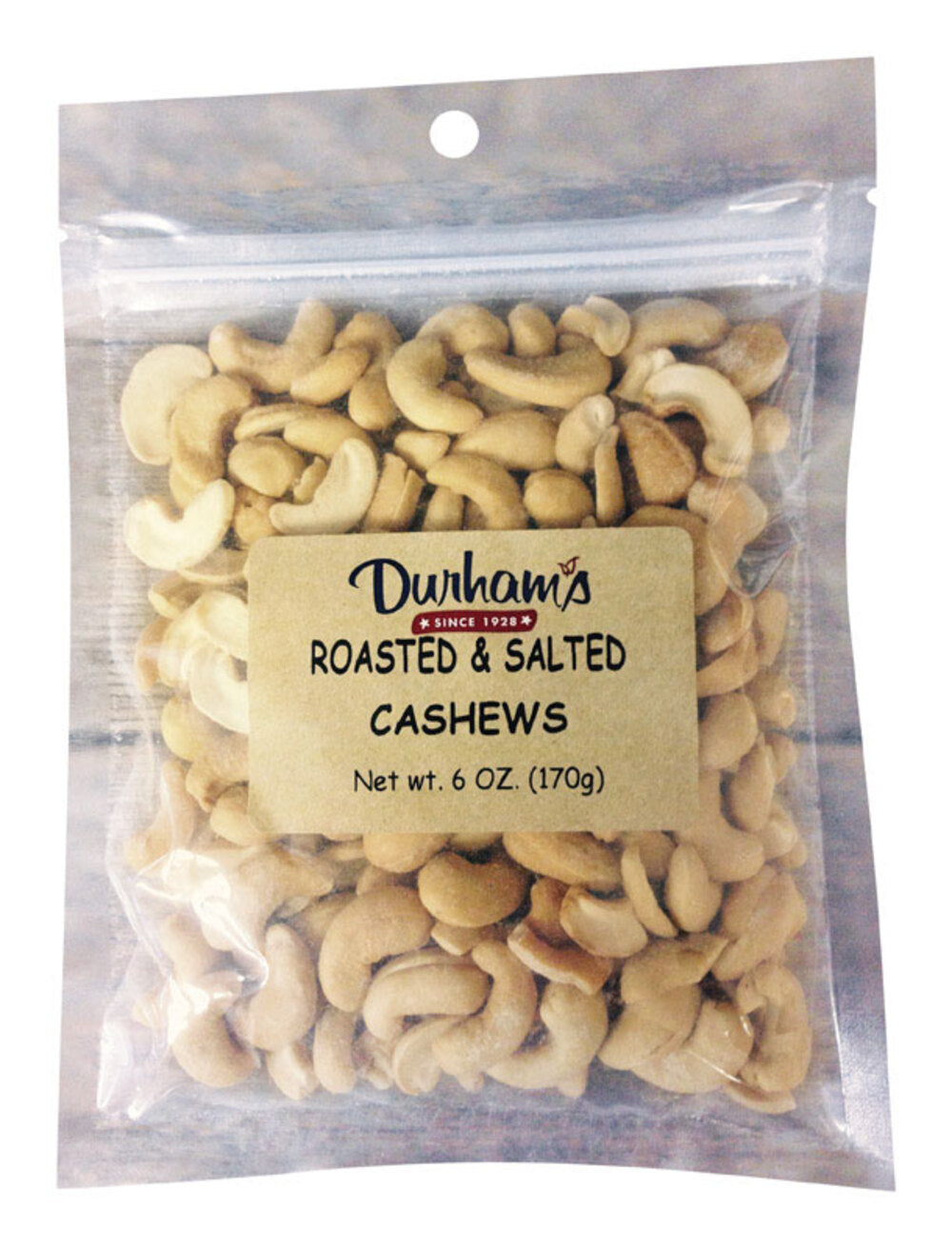 ROASTED SALTED CASHEW6OZ