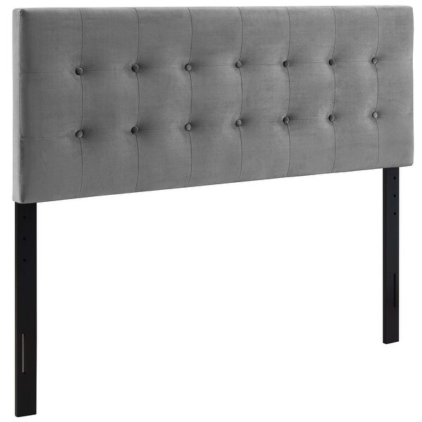 Copper Grove Windsheim King-size Tufted Velvet Headboard - - 28504016