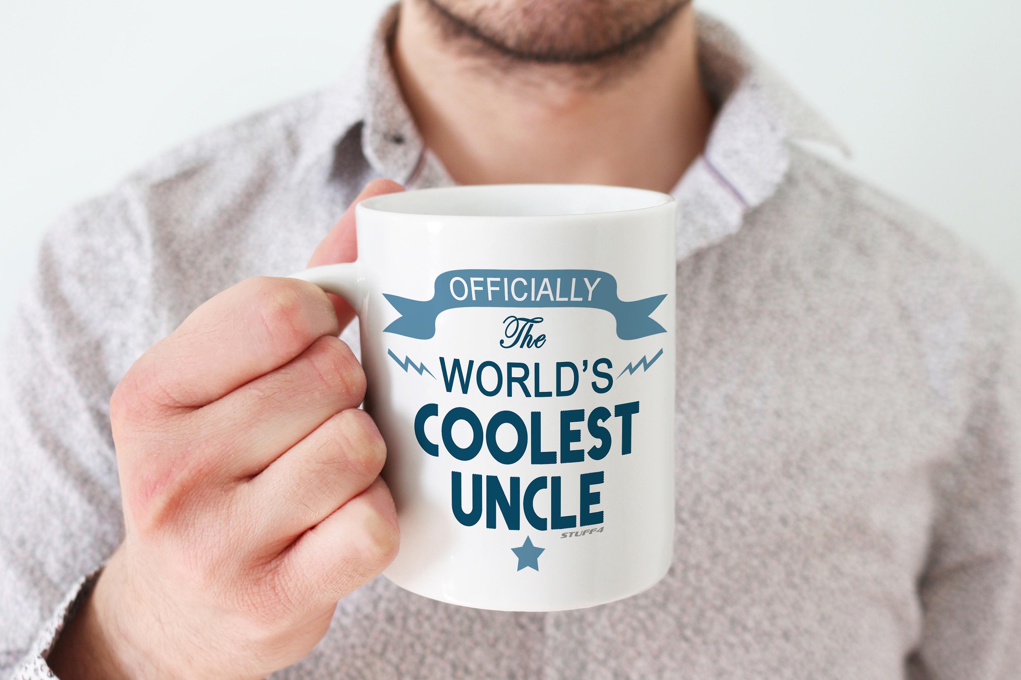 World's Coolest Uncle Mug Best Gifts Birthday Christmas Fathers Day Niece Nephew 11oz Premium Cup