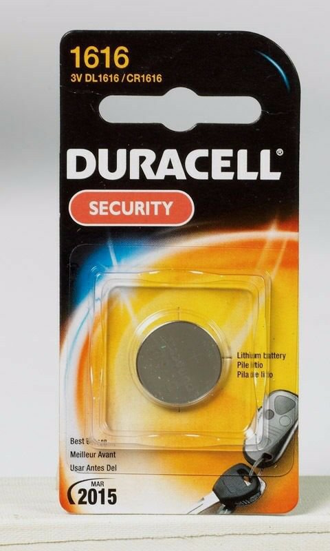 NEW! DURACELL 1616 Security Medical Fitness Watch Toys 3 Volt Lithium Battery