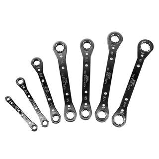 Klein Tools 7-Piece Ratcheting Box Wrench Set 68222