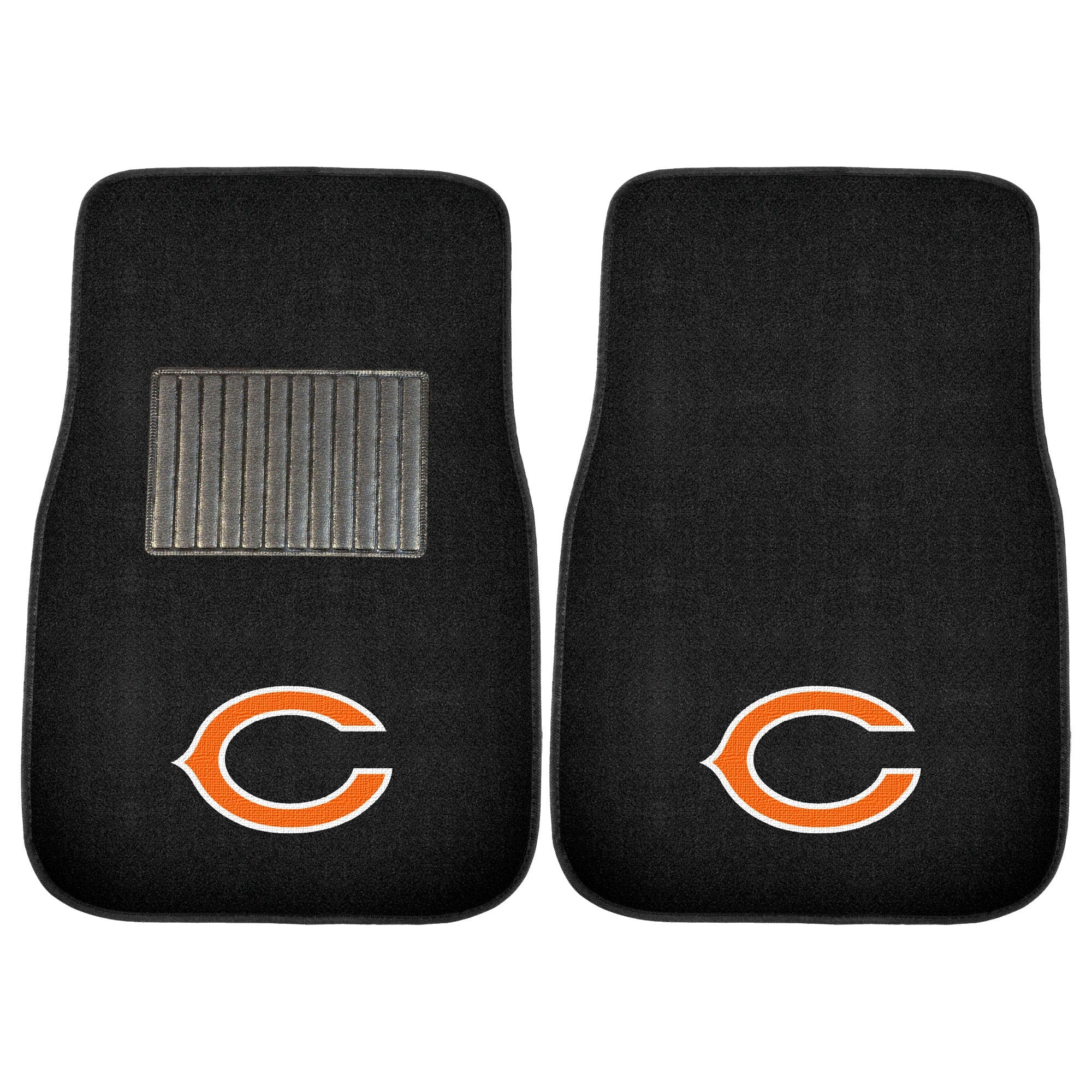 Chicago Bears NFL 2-pc Embroidered Car Mat Set