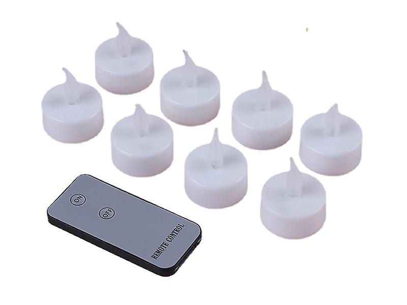 Flameless Flickering Tea Lights Led Candles With 6 Hours Cycle Autotimer / Remote Control Battery Operated Electronics Tealights