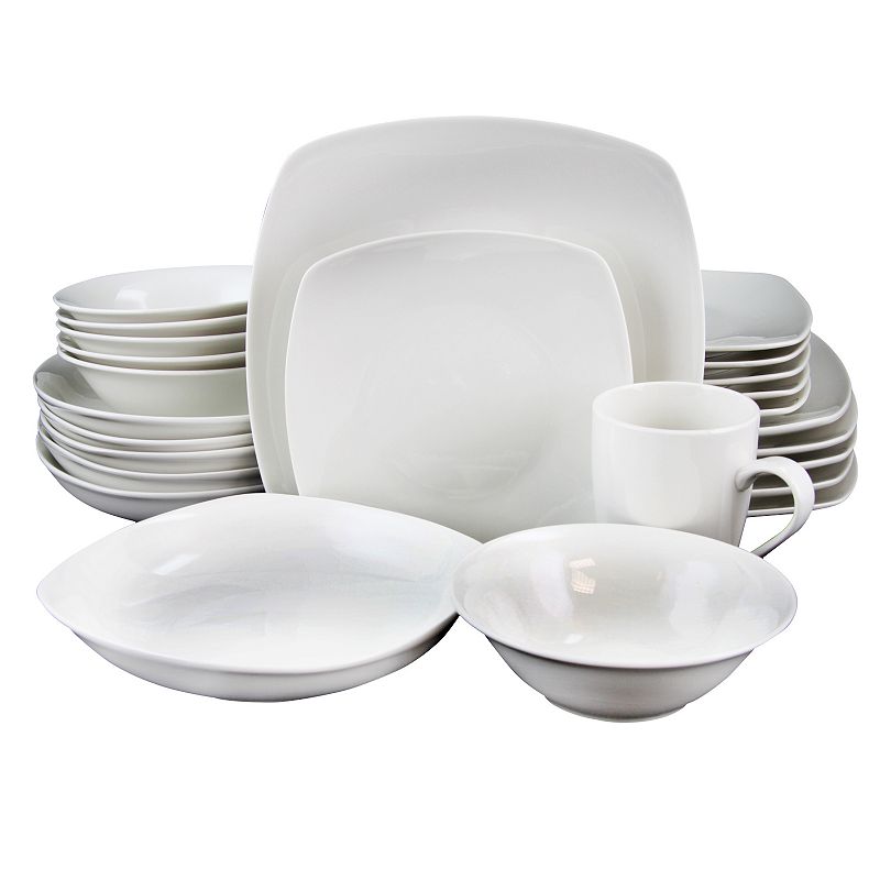 Gibson Home Hagen Square Dinnerware Set