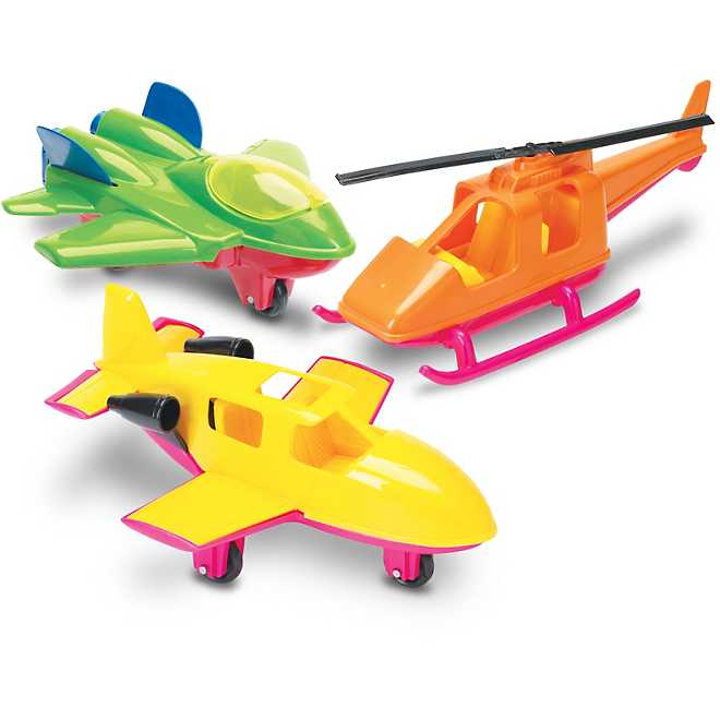 American Plastic Toys Assorted Aircraft Set