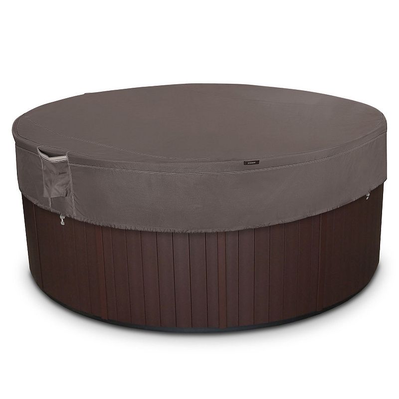 Classic Accessories Ravenna Water-Resistant Round Hot Tub Patio Cover