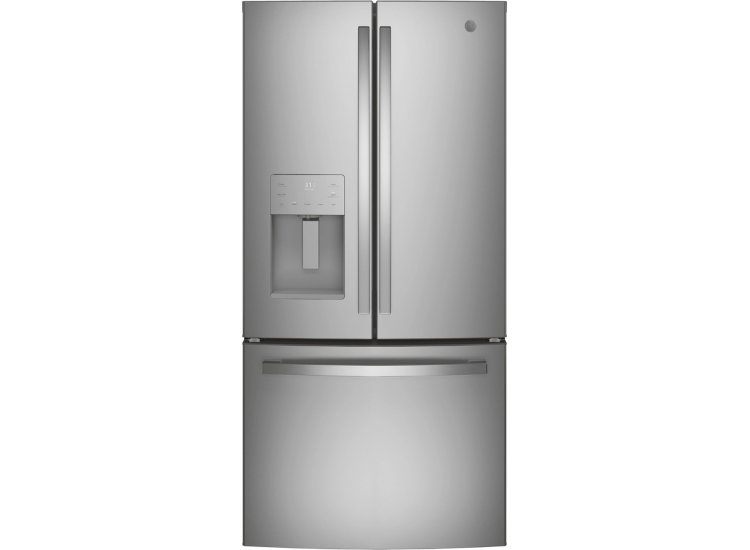 GE ADA ENERGY STAR 17.5 Cu. Ft. Fingerprint Resistant Stainless Steel Counter-Depth French-Door Refrigerator