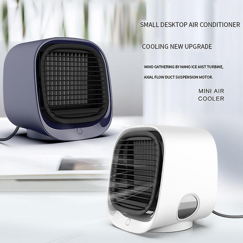 M201 Mini Thermantidote Usb Desktop Home Office Air Conditioner Fan Portable Air Cooler 5v 1a