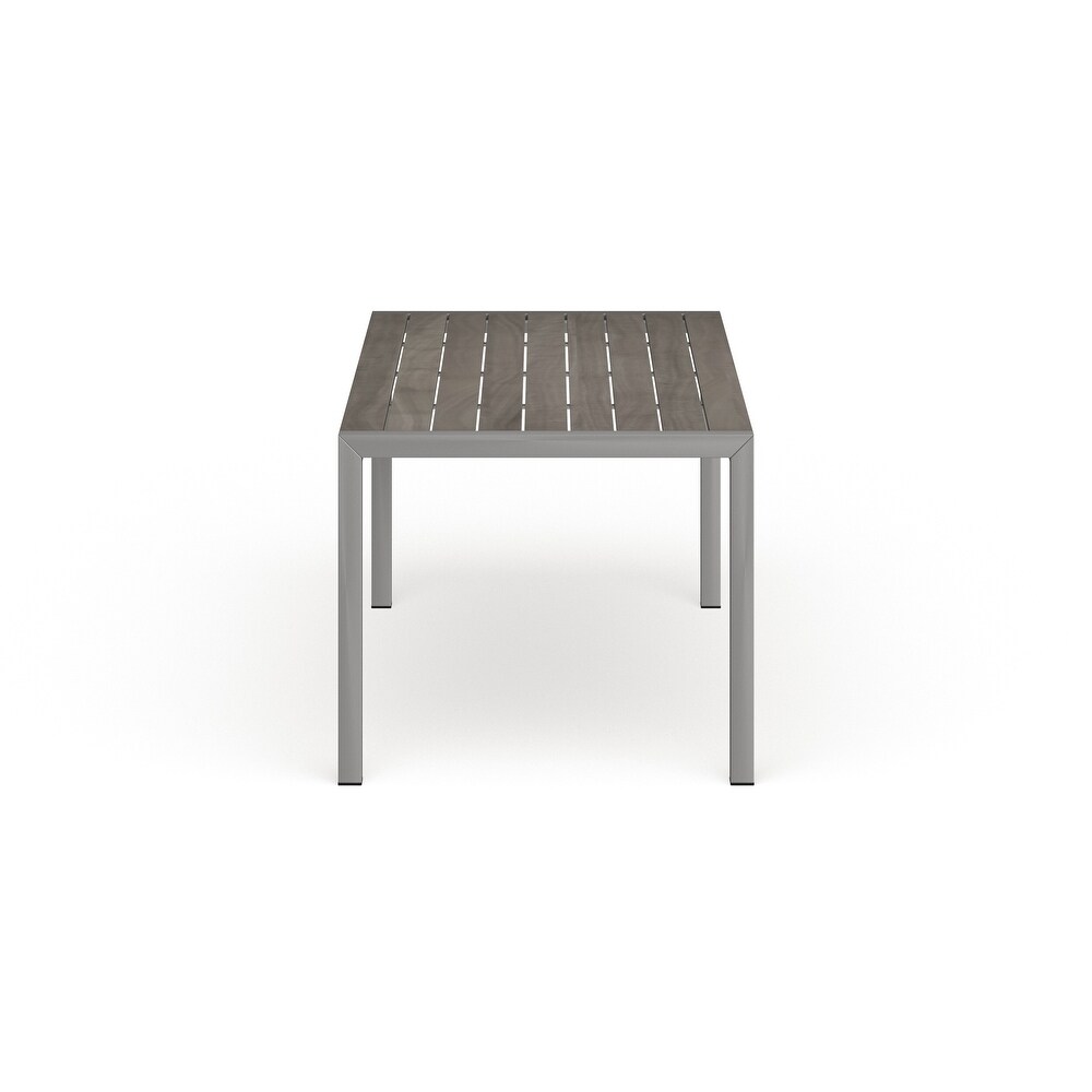 Beach Outdoor Patio Aluminum Dining Table