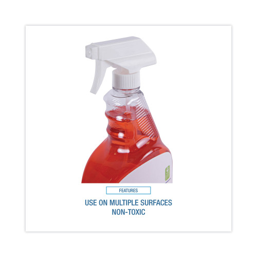 Boardwalk Natural All Purpose Cleaner， Unscented， 32 oz Spray Bottle， 12/Carton (47112)