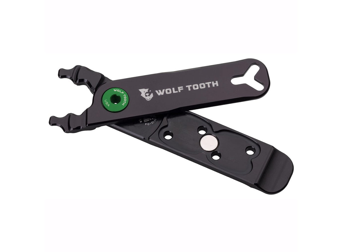 Wolf Tooth Components Combo Masterlink Pliers - Black-Green