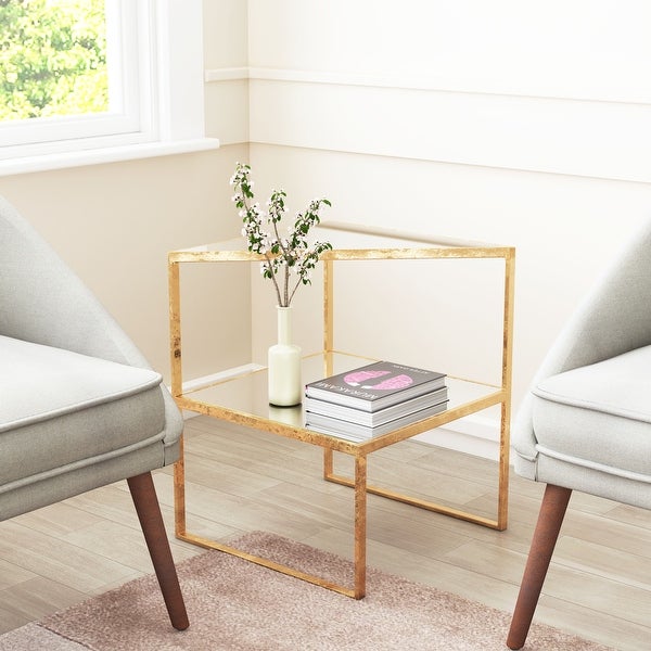 Planes Side Table Gold - 18.3