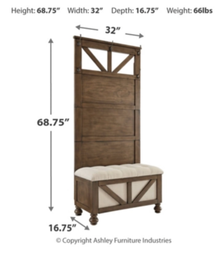 BRICKWELL STORAGE BENCH