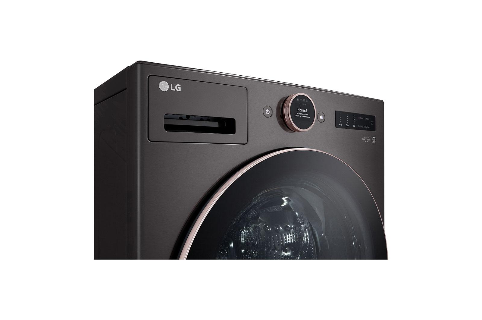 Lg WM6500HBA 5.0 Cu. Ft. Mega Capacity Smart Front Load Energy Star Washer With Turbowash® 360(Degree) And Ai Dd® Built-In Intelligence